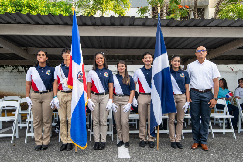 Estudiantes del Colegio Dominicano de la Salle