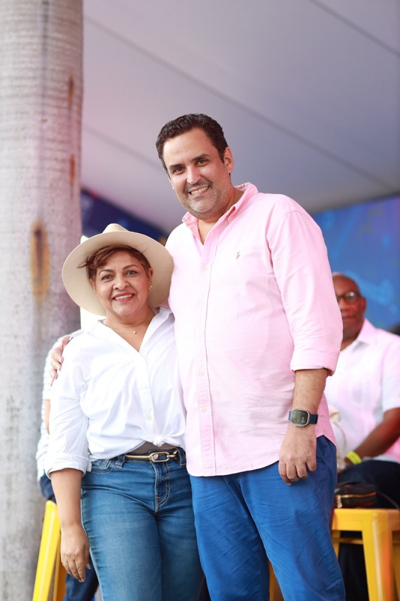 Soraida Soto y Danilo Ginebra