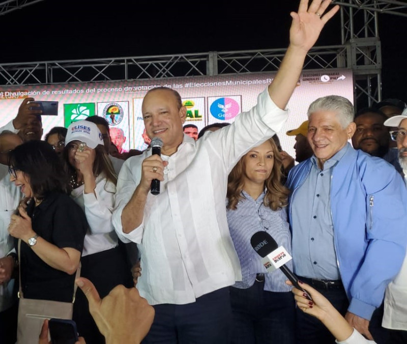 El candidato del Partido Revolucionario Moderno (PRM), José (Ulises) Rodríguez.