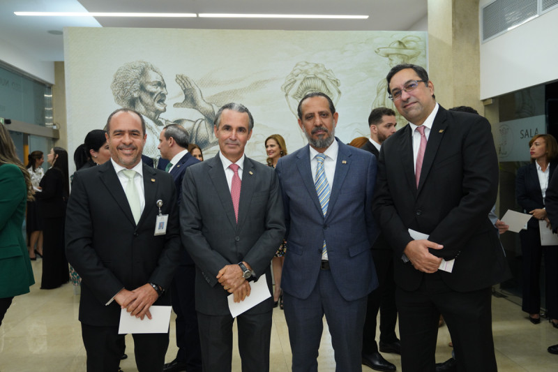 Héctor Peguero, Máximo Rodríguez, Germán Sánchez y Jaime Rodríguez