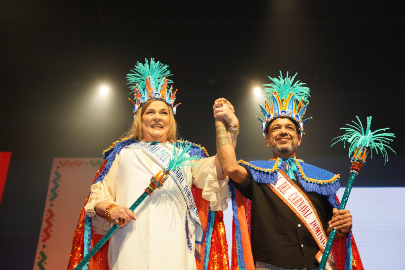 Jatnna Tavárez y Luis Rivas serán la reina y el rey del Desfile Nacional de Carnaval 2024.