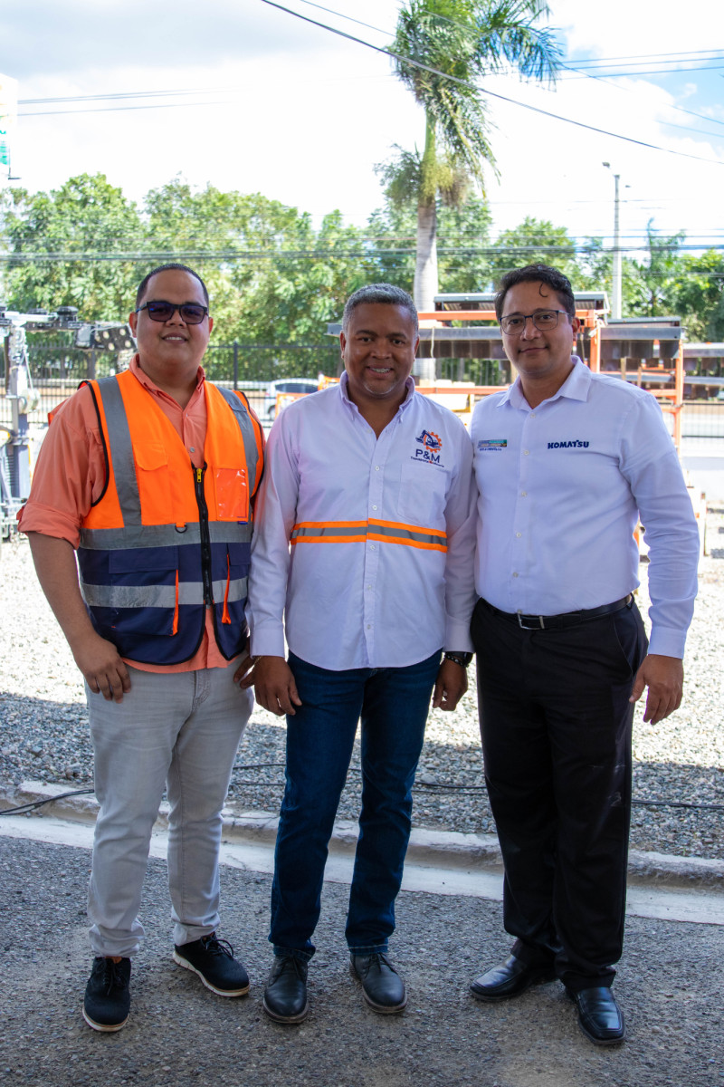 Delvy de Mesa, Joselin Paredes y Rafael Terrero.