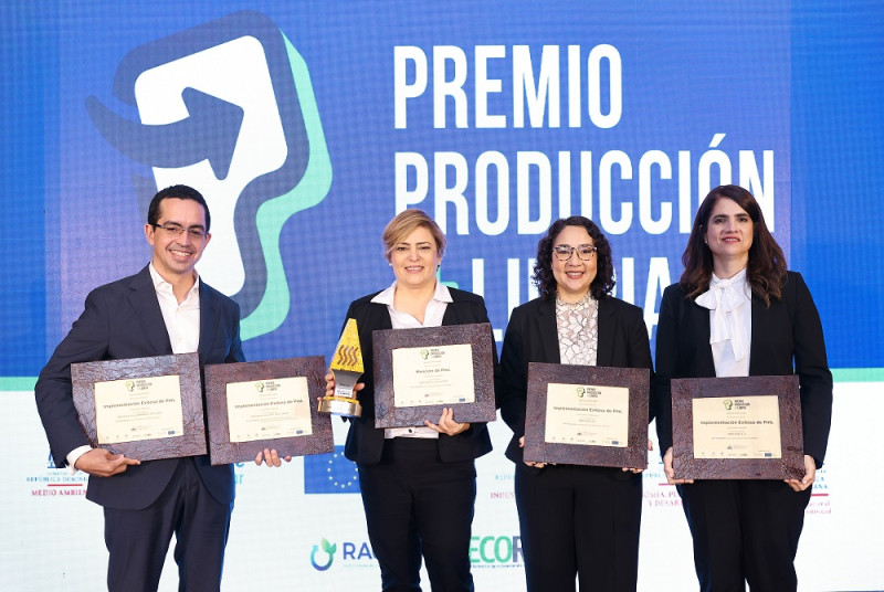 Entrega de premios a la ‘Producción más Limpia’.