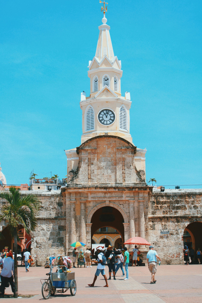 Torre del reloj, Cartagena de Indias.
