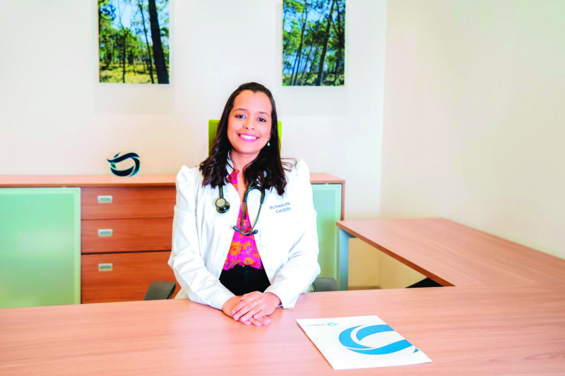 Pamela Piña es cardióloga clínica de Cedimat.