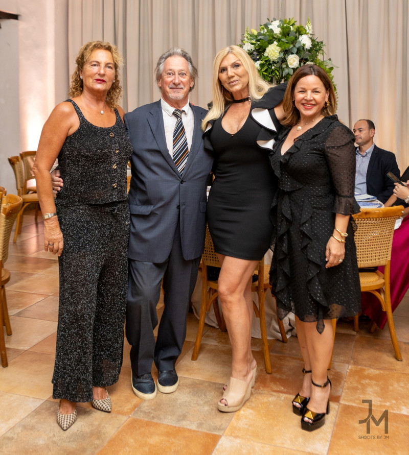 Teresa Garrucho Hurtado, Pedro Pla, Nicola Fini y Monserrat Puig.