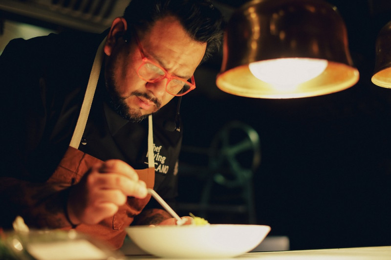 Chef Irving Cano.