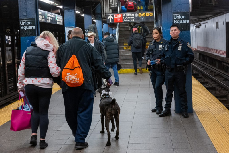 Oficiales de la policía de Nueva York