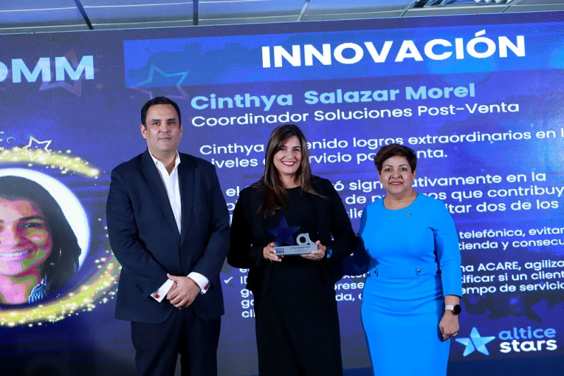 Danilo Ginebra, Cinthya Salazar y Soraida Soto