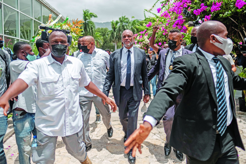 Las presiones contra el primer ministro haitiano, Ariel Henry, han aumentado cada día más interna y externamente.