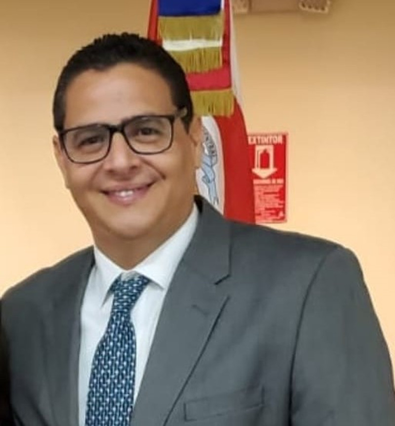 El presidente de la Asociación de Detallistas del Distrito Nacional, Félix Manuel Peña Arias.