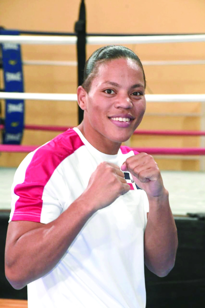 María Moronta fue la única dominicana que avanzó hasta el combate final.