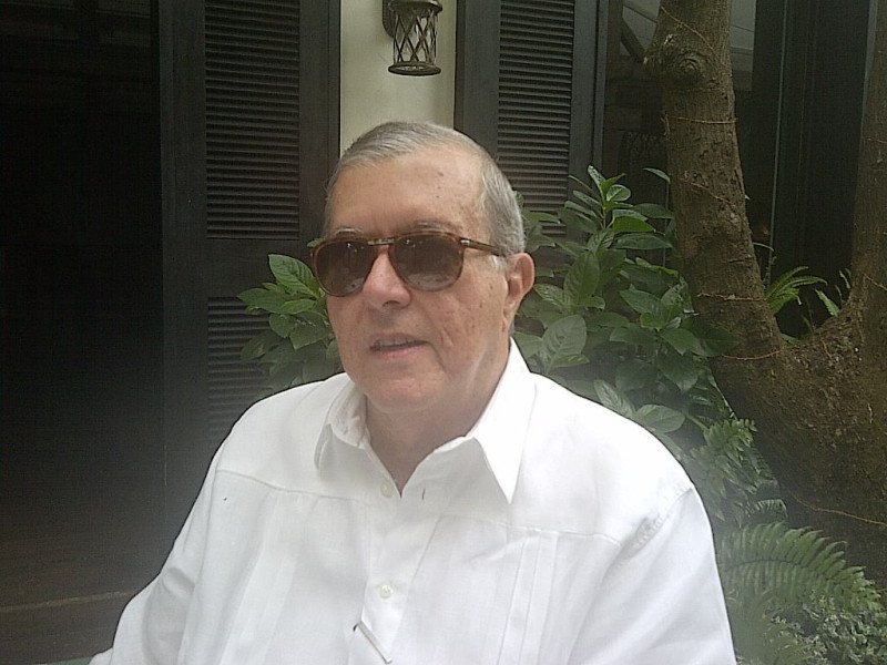 Fotografía muestra al Arquitecto Mariano Sanz Martínez, padre del director de Aduanas, Eduardo “Yayo” Sanz Lovatón.