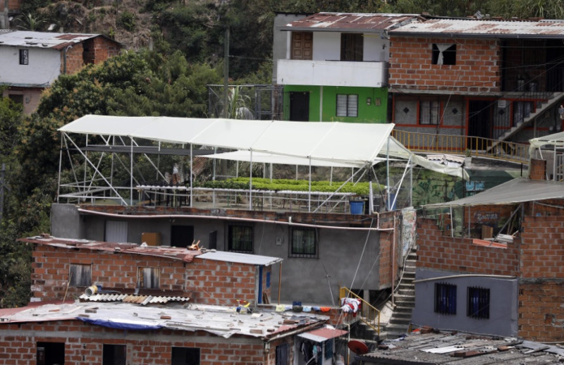 En la Comuna 13, un barrio de Medellín marcado por la violencia, se cultiva esperanza con Terrazas Verdes.
