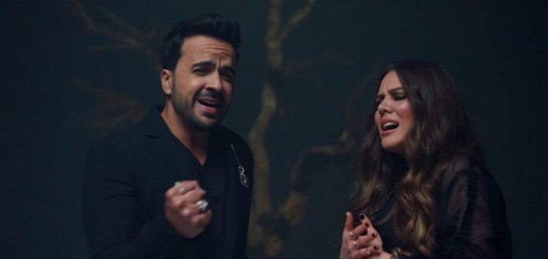 Luis Fonsi y Joy Huerta