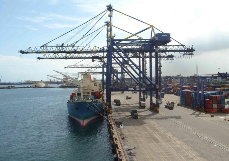 El Puerto de Chennai es el segundo más grande de la India.