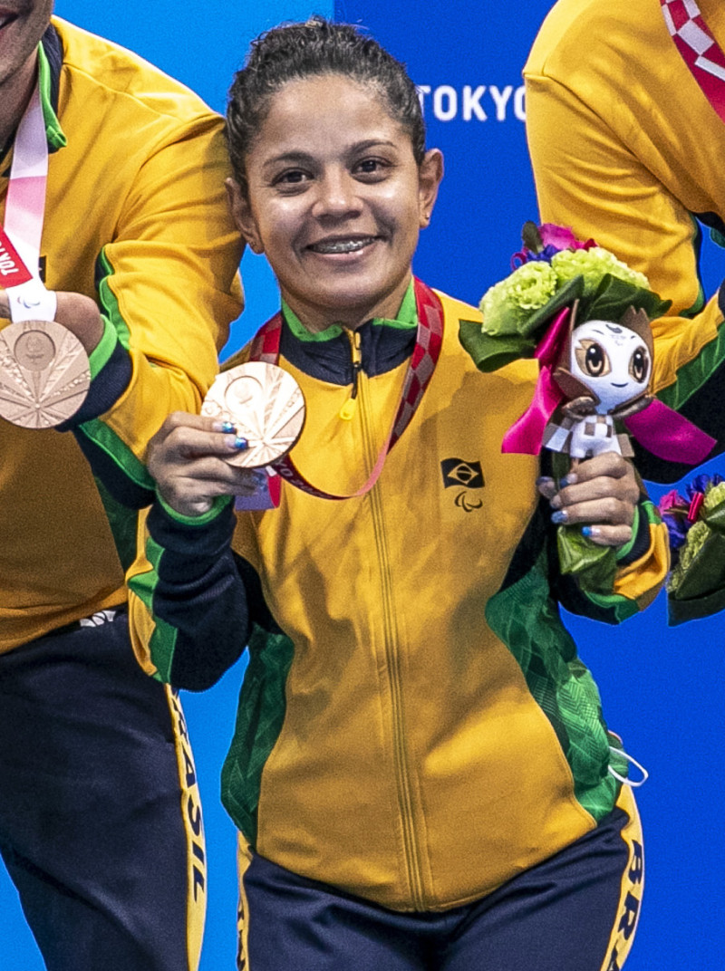 Nadadora brasileña Joana Neves "Peixinha"