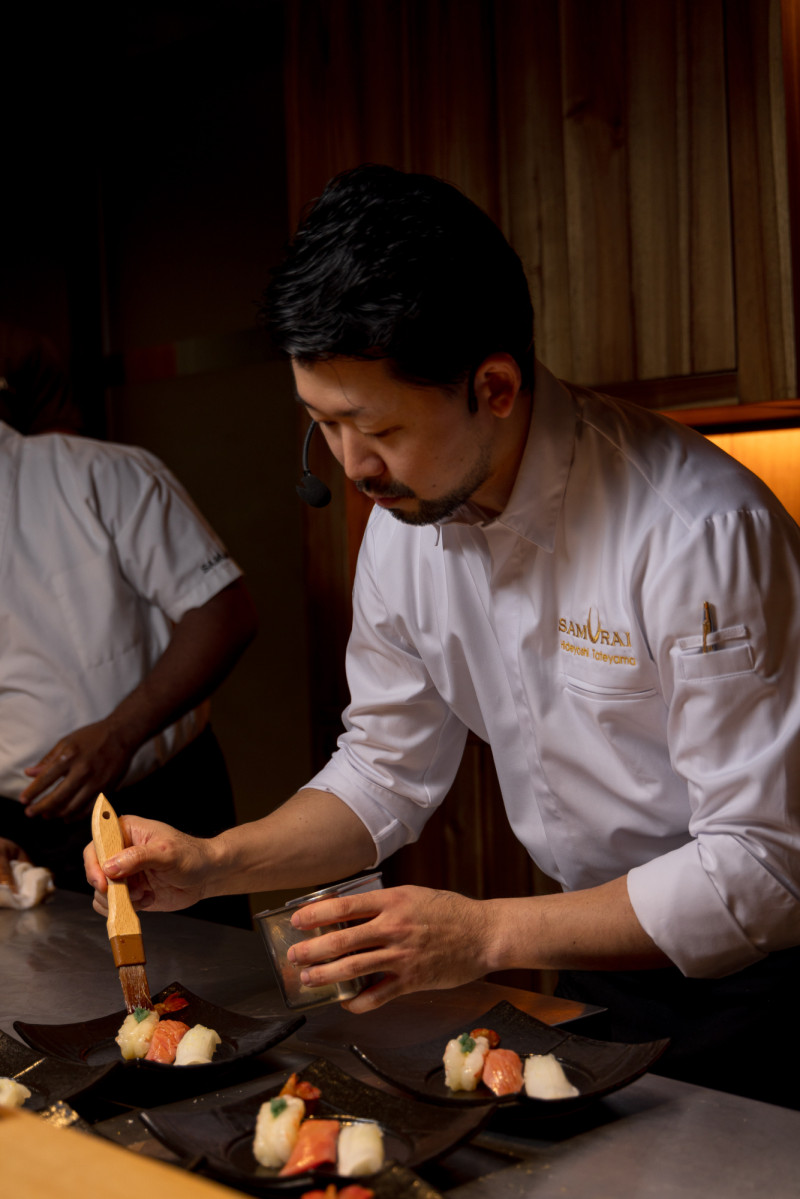 El chef Hideyoshi Tateyama.
