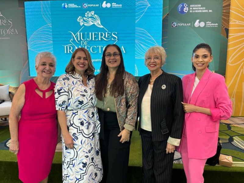 Margarita Mendoza, Helen Grullón, Ana Lebrón, Dinorah Subero de Quezada y Vrenny Luciano.