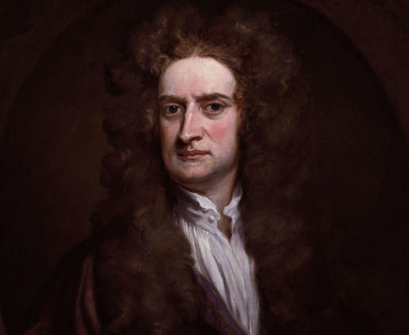Retrato de Sir Isaac Newton