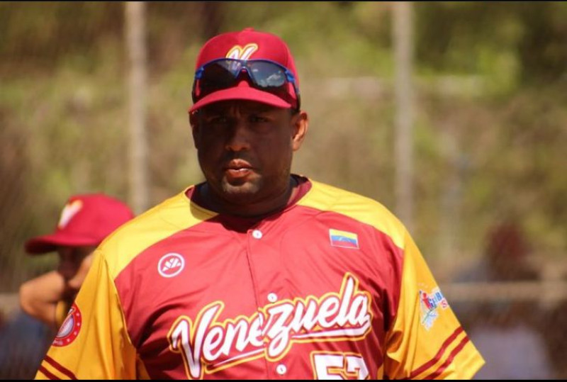 Francisco Rodríguez, ex estelar de MLB, que dirige a la selección de su país en el Premundial que se juega aquí.