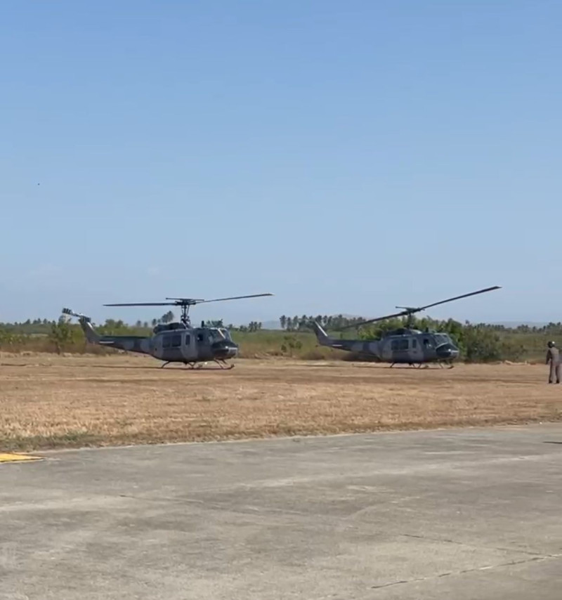 Inician las operaciones aéreas desde el Comando Sur de Barahona