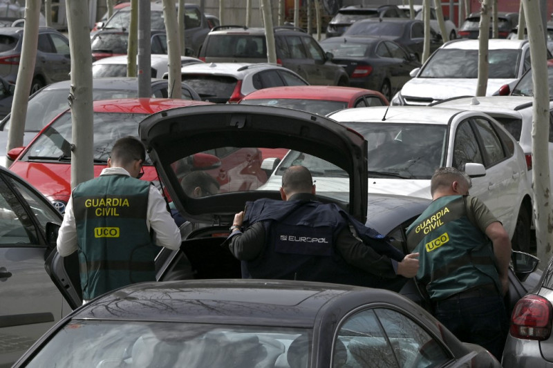 La Guardia Civil de España de la Unidad Central Operativa