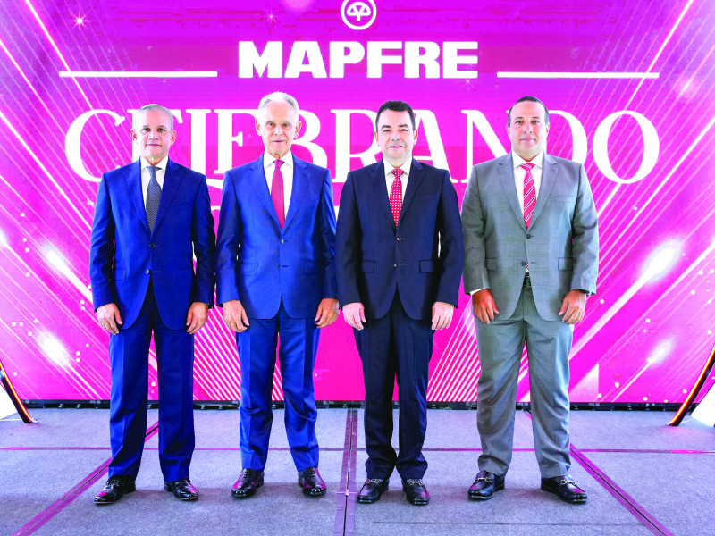 Christian Wazar, José Luis Alonso, Andrés Mejía y Julio Abreu