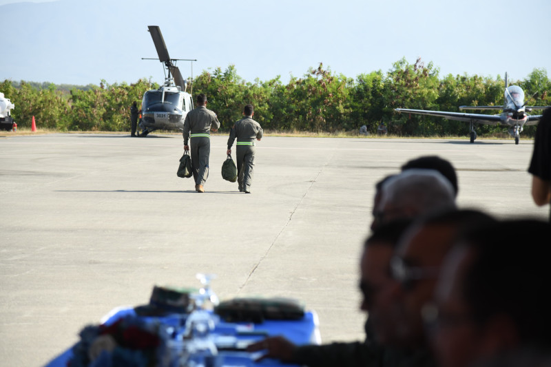 uerza Aérea de República Dominicana (FARD) en la provincia de Barahona e listos para uso en misiones de patrullaje, vigilancia en uno de los DULUS