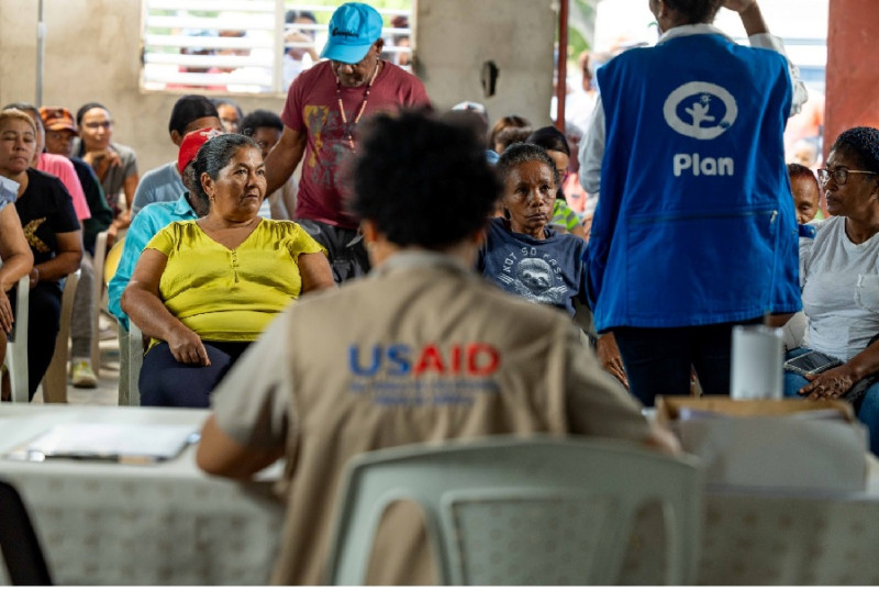 Plan International República Dominicana trabajó como socio implementador en las acciones de respuesta del Programa Mundial de Alimentos (PMA) de las Naciones Unidas.