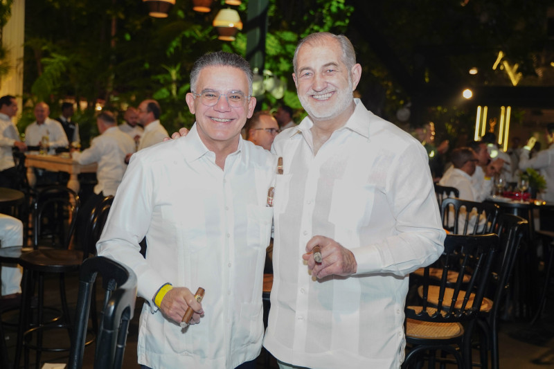 Pedro Brache y Eduardo Serret