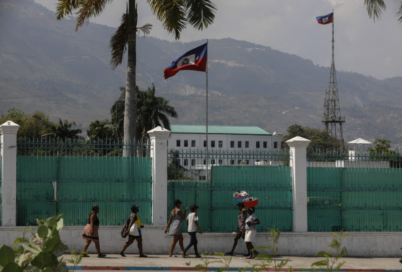 Palacio Nacional en Puerto Príncipe