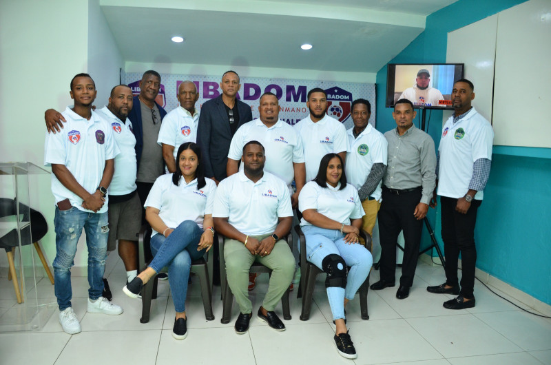 Integrantes del Comité Ejecutivo de la Liga de Balonmano de la República Dominicana.