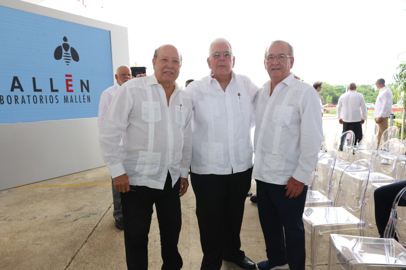 Ricardo Álvarez, José Manuel Mallen y Eduardo Tejera.