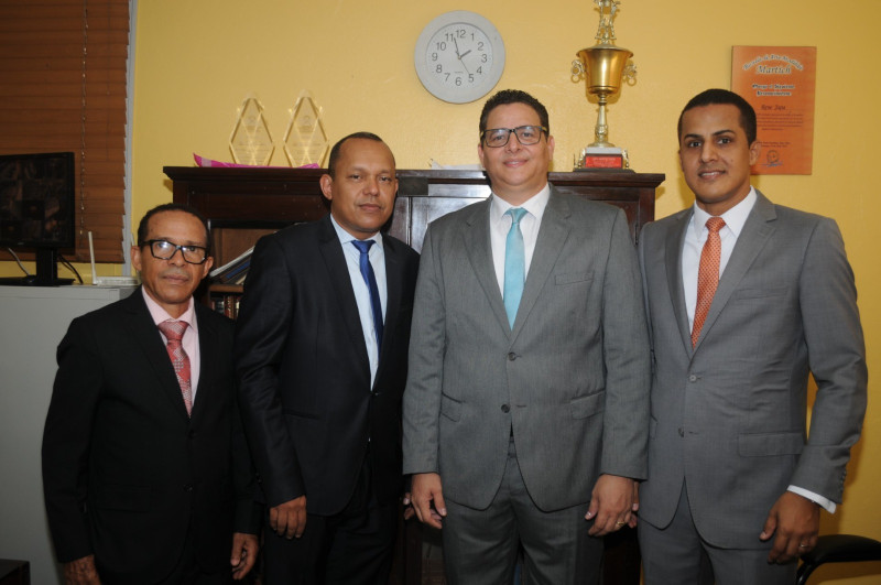 Héctor González Villalona, Cristiano Antonio Tejeda,  Félix Manuel Peña Arias y Ariel Troncoso.