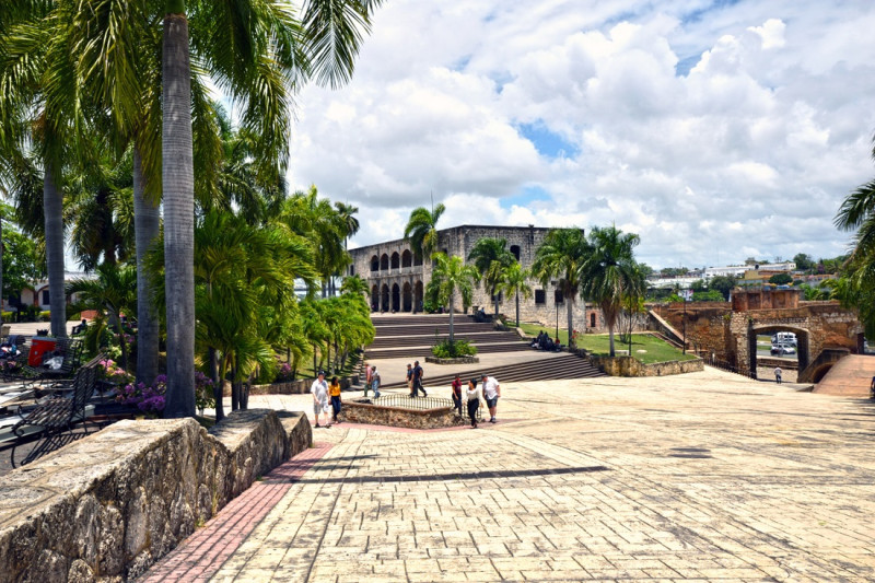 Alcázar de Colón, en la Ciudad Colonial