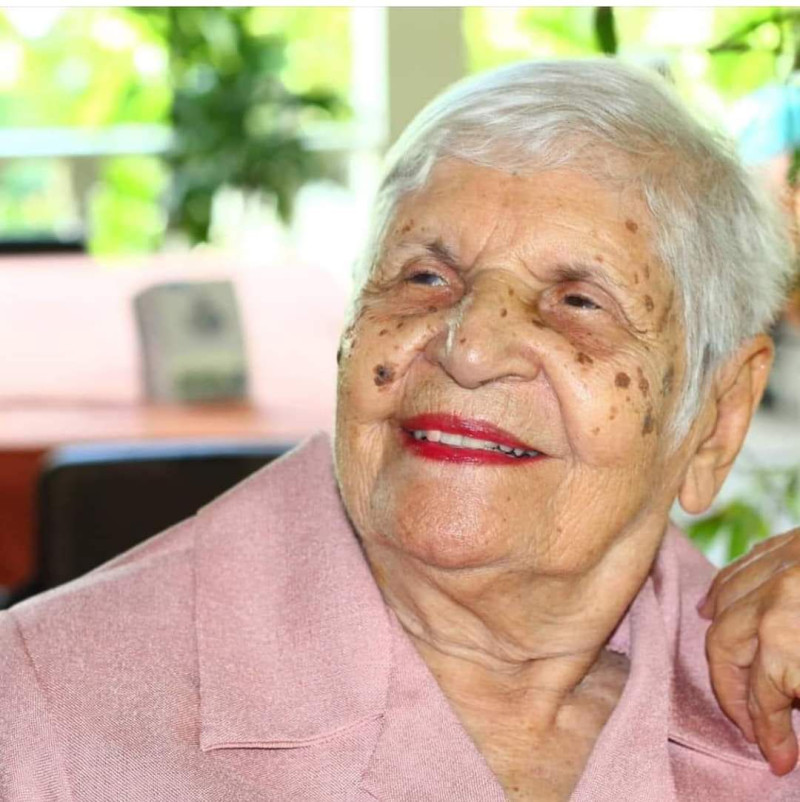 Muere Isabelita Castaños a sus 102 años