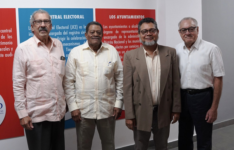 José G. Guerrero, Manuel Otilio Pérez Pérez, Carlos Andújar y Marcial Najri.