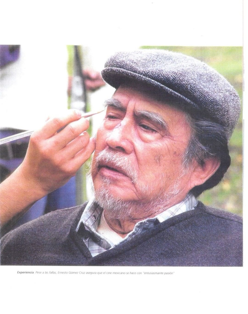 Fallece el aclamado actor mexicano Ernesto Gómez Cruz a los 90 años de edad.