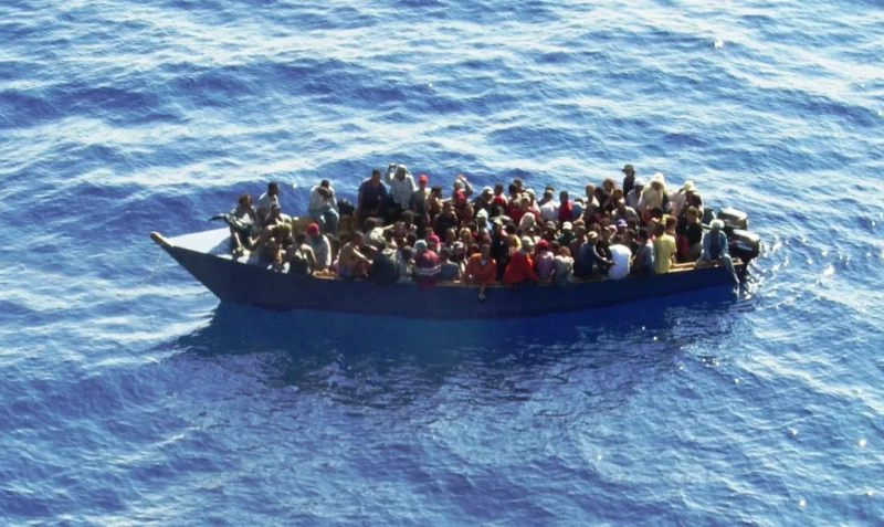 Migrantes en yola