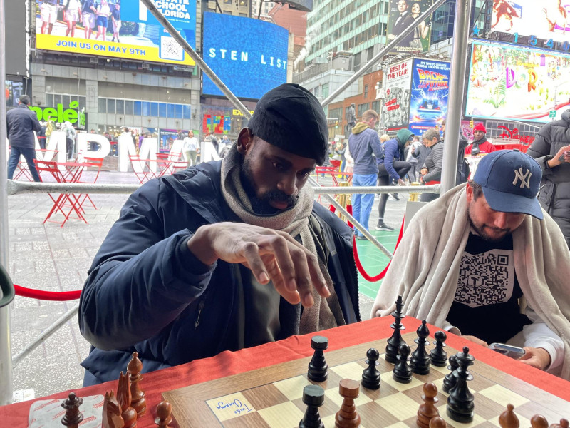 El ajedrecista nigeriano Tunde Onakoya