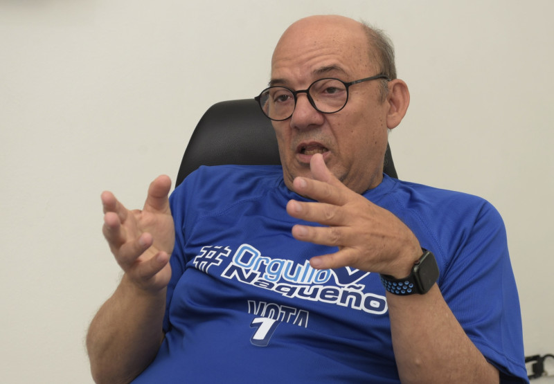 Mario Álvarez Soto, presidente del Club Deportivo Naco.