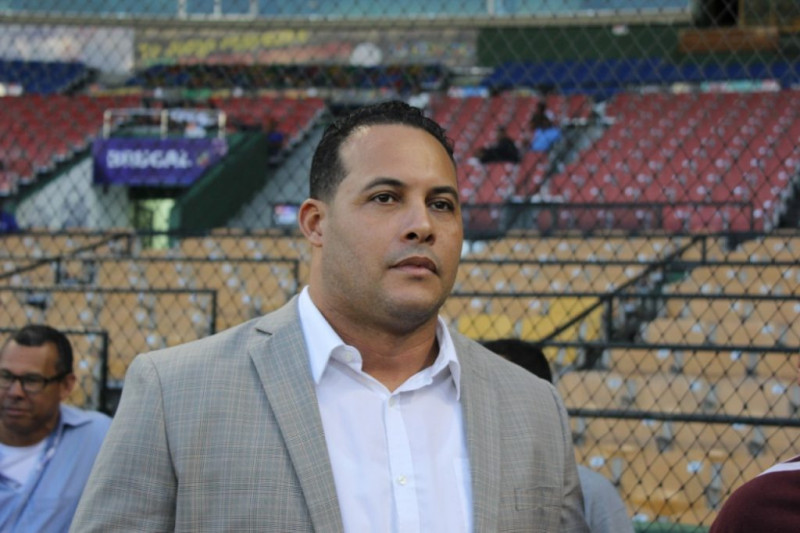 Erick Almonte, presidente de la Federación Nacional de Peloteros Profesionales.