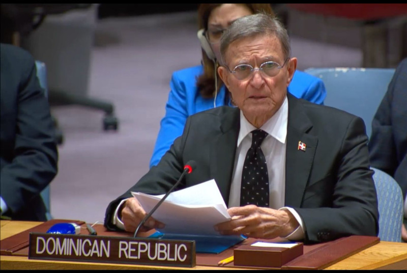 El canciller Roberto Álvarez pronunció un discurso ante Consejo Seguridad de la ONU.