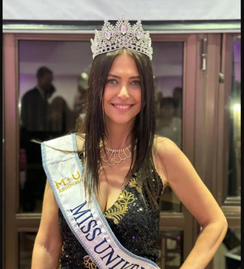 Alejandra Marisa Rodríguez fue coronada como Miss Buenos Aires 2024.