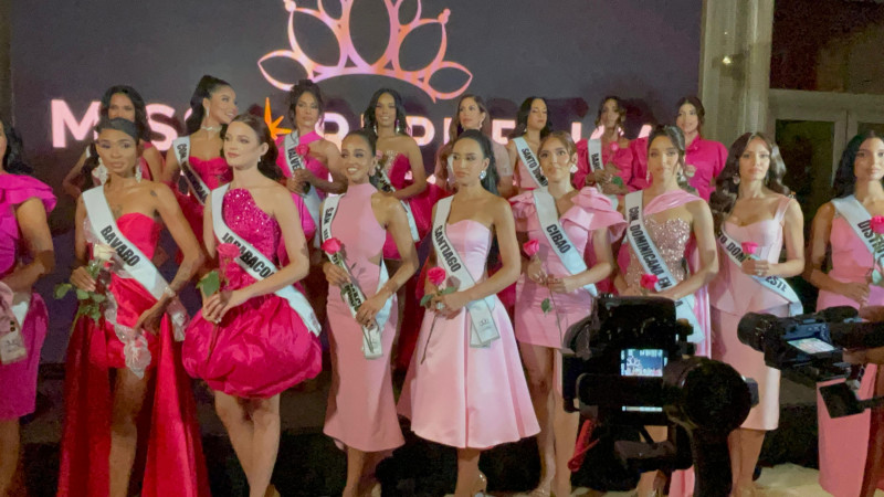 Candidatas al Miss República Dominicana 2024.