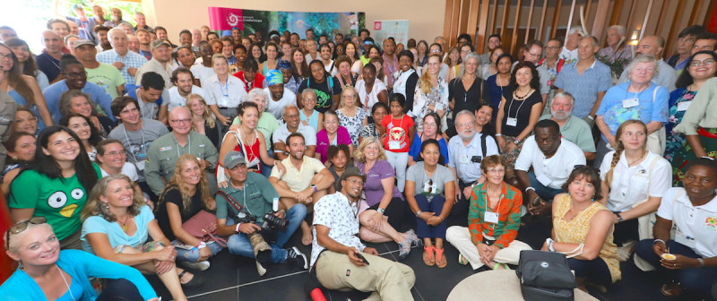 Delegados de 34 países se reunieron en la isla de Guadalupe en la 22 Conferencia Internacional de BirdsCaribbean.
