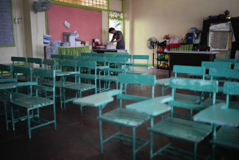 escuela primaria Justo Lukban en Manila, Filipinas