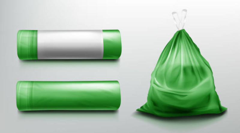 Imagen ilustrativa de unas bolsas biodegradables.