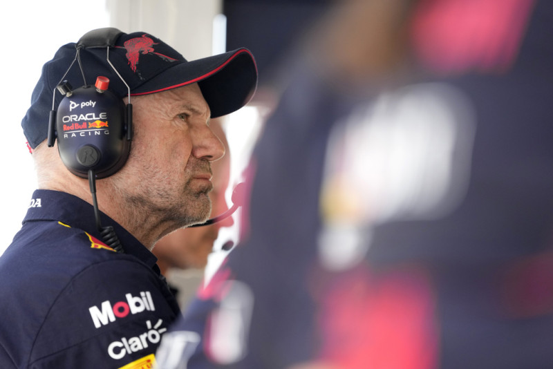 El jefe técnico Adrian Newey de Red Bull Racing
